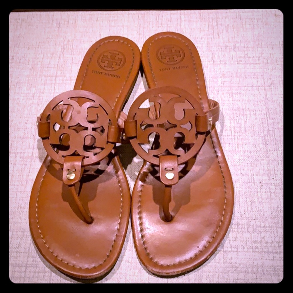 Tory Burch Miller logo sandal